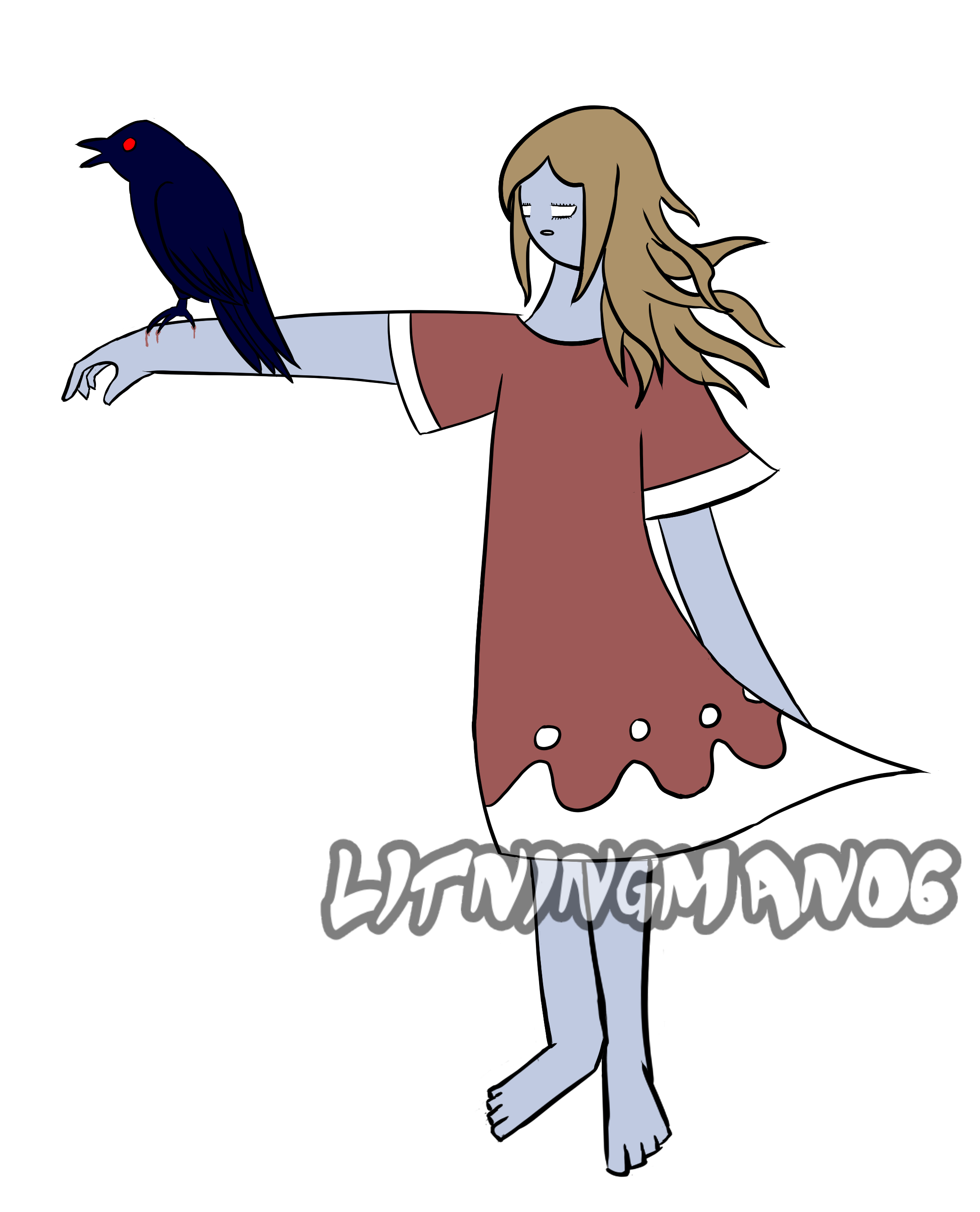 A ghost girl from my game, Cause and Effect.