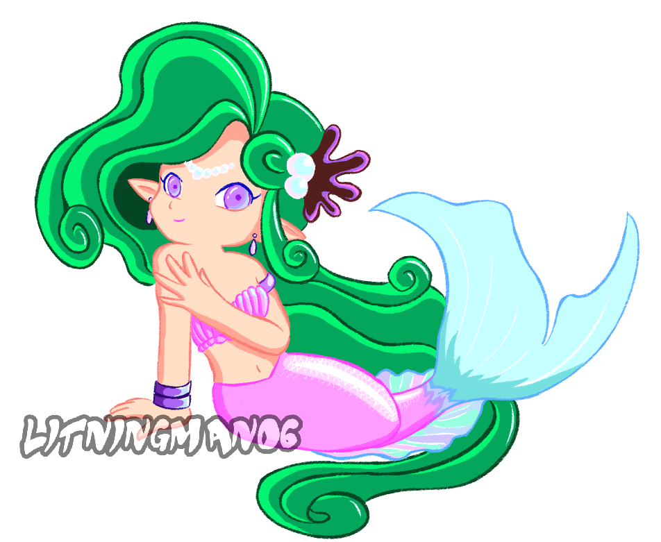 Neris, the sea fairy.
