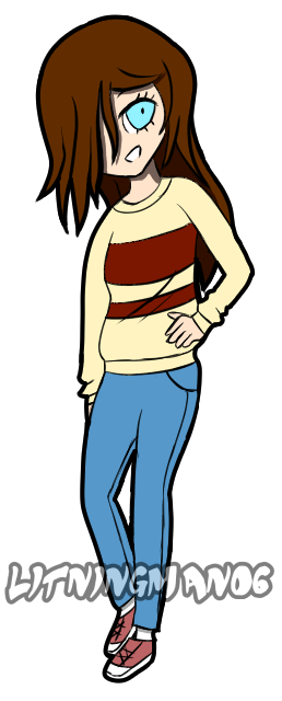 My first coloured work in this style