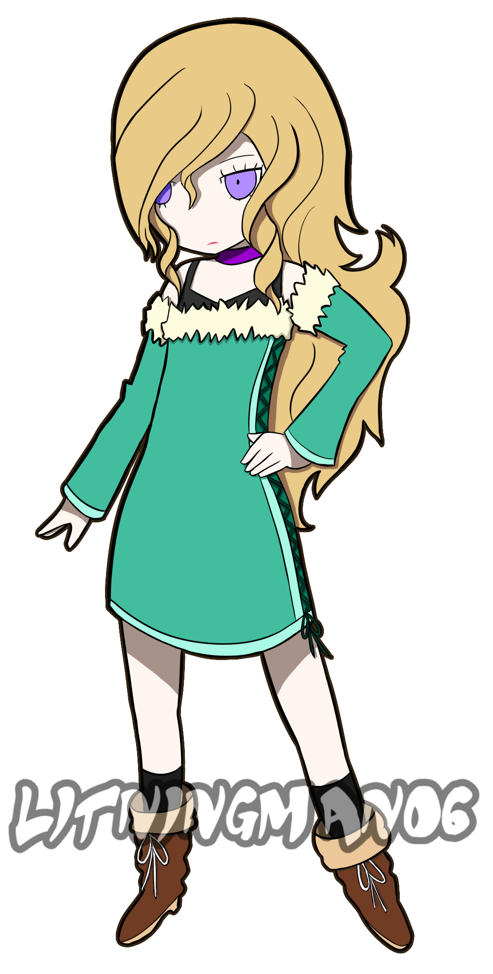 Delia Tanner from my webcomic, Reflections.